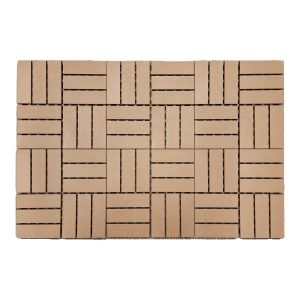 Wood Grain Deck Tile T1 Brown – 4.9m2/box of 54 tiles - Image 2